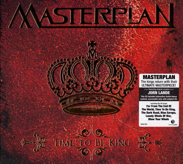 Masterplan - Time To Be King (CD)