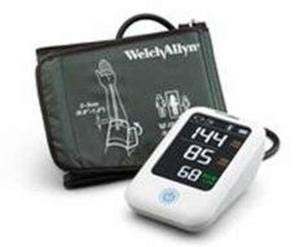 Welch Allyn H-BP100SBP Home Series 1700 Blood Pressure Monitor and Upper Arm Cuff, Clinical-grade Technology and Easy Bluetooth Smartphone Connectivity 1700 Monitor