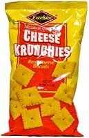 Excelsior Cheese Krunchies Real Cheese Biscuits Pack of 12 Product of Jamaica 113g, 3.986 Ounce