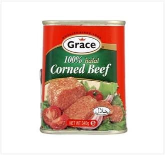 Grace Halal Corned Beef (340g)