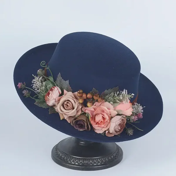 [Vintage Women's Fedora] Elegant Vintage-Inspired Women's Fedora