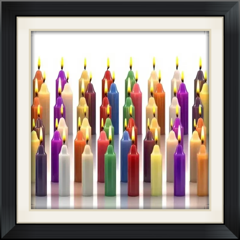 60pcs 2x0.5 Inch Ultra-Short Magic Bell Candles, Perfect for Altar, Rituals, Celebrations, and Meditation. Colorful Drum Candles for Magic Supplies, Magic Item Wax Candles. Each Candle Lasts Approximately 40 Minutes to 1 Hour