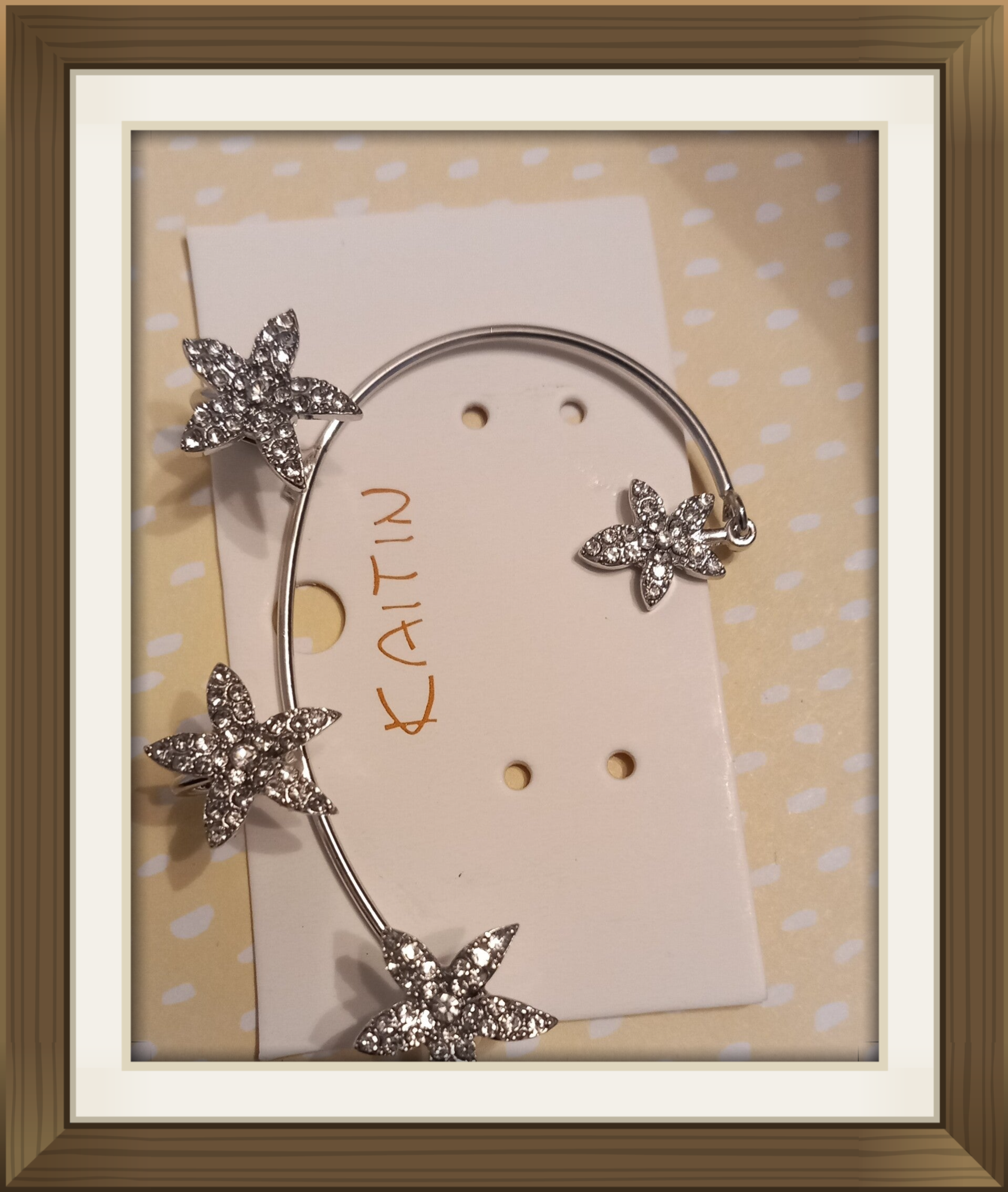 1 Pair S925 Silver  plated Ear Climbers, Star & Flower Synthetic Zirconia Cluster, Sparkling Statement, Hypoallergenic, Gala & Party Ready,Dazzling Present, Party Jewelry, Gala Accessories, Flower Design, Elegant Ear Climbers, Highquality Zirconia, Fine