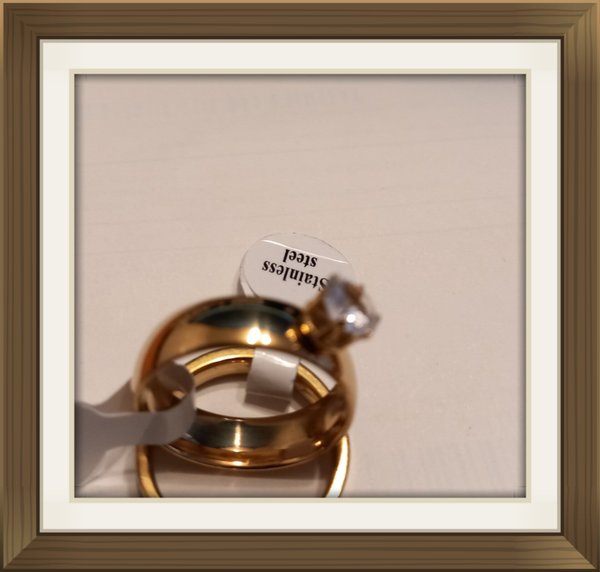 Stainless steel Ring for women