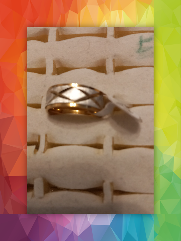 Size 17 Fashion Stainless Golden Stainless Steel Wedding Ring, 8mm Brushed Single Band, Unique Couple's Engagement & Commitment Jewelry – Comfortable Fit for Daily Wear as Birthday or Christmas Gift, Wedding Ring Sets for Women, Couple Wedding Ring
