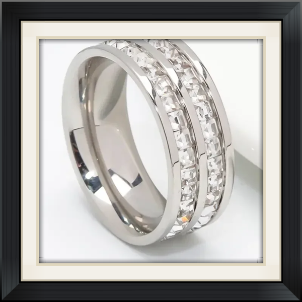 Size 7 Stainless Steel Women's Ring