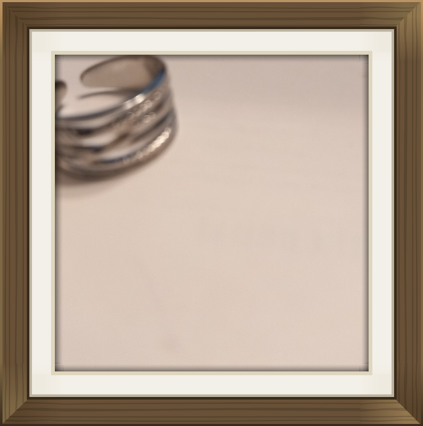 Size 7 Stainless steel Ring for women