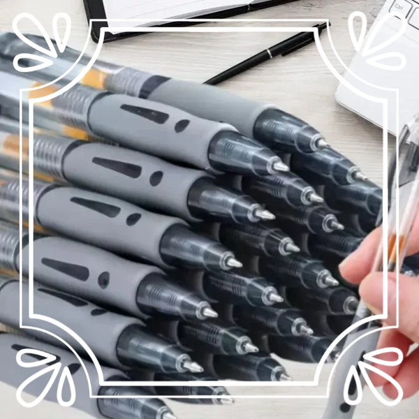 Retractable Gel Pens with 0.7Mm Black, Blue, And Red Ink, Suitable for Writing And Office Use at Home, School, And in The Office.