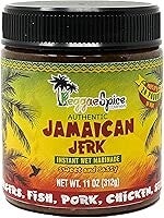 Reggae Spice Jamaican Jerk Marinade | 60-Second Authentic Wet Rub Seasoning Sauce for Cooking Meats | Gluten Free, Vegan, and Keto Friendly | Sweet or Spicy Flavor Wet Paste (Sweet & Sassy)
