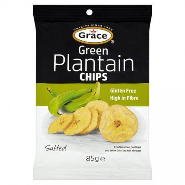 Grace Plantain Chips Lime