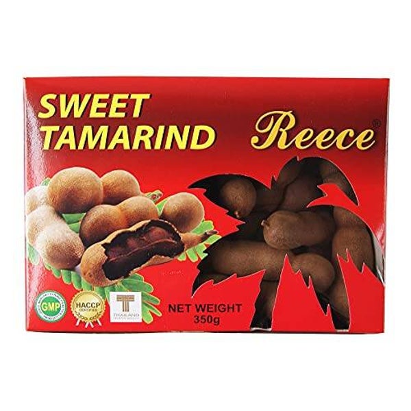 Large Sweet Tamarind Pods – Whole Fruit, 100% Natural, Thai Tamarindo, Dried & Fresh, Sweet & Tangy Flavor – 16 oz Bag, Non-GMO, Good Source of Fiber & Magnesium