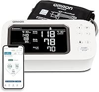 OMRON Platinum Upper Arm Blood Pressure Monitor - Clinically Validated Blood Pressure Arm Cuff - Use OMRON Connect App for Unlimited Free Measurements