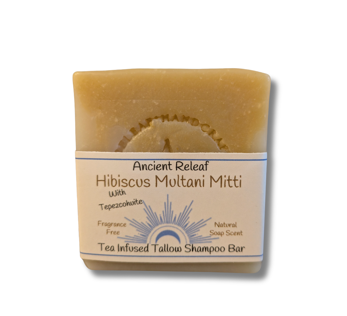 Hibiscus MultaniMitti Shampoo Bar