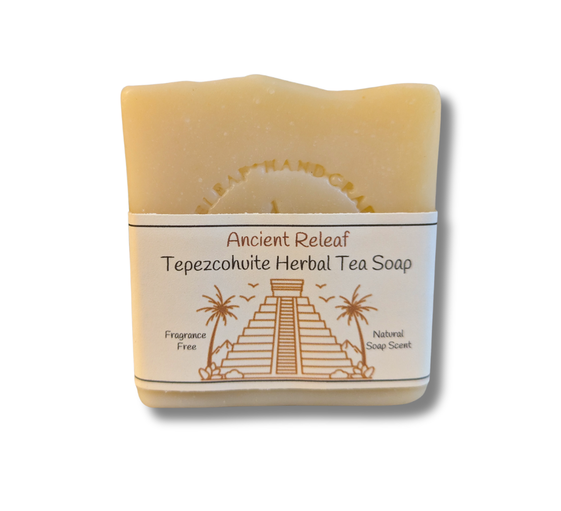 Tepezcohuite Herbal Tea Soap with Brazilian Yellow Clay