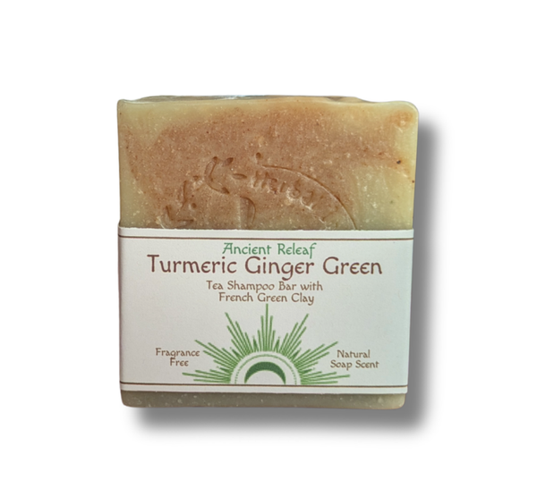 Turmeric Ginger Green Shampoo Bar