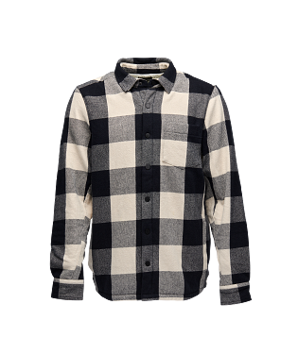 Black Diamond - Men's Project Lined Flannel / Black-Off White Plaid