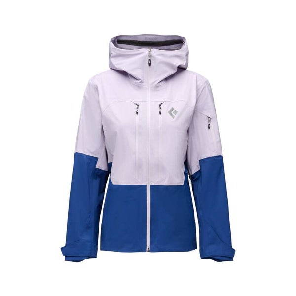 Black Diamond  - Women's Recon Stretch Shell - Soft Lilac-Twilight Blue