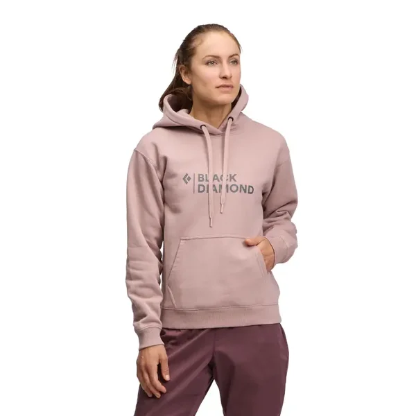 Black Diamond  - W Mini Stacked PO Hoody - Pale Mauve