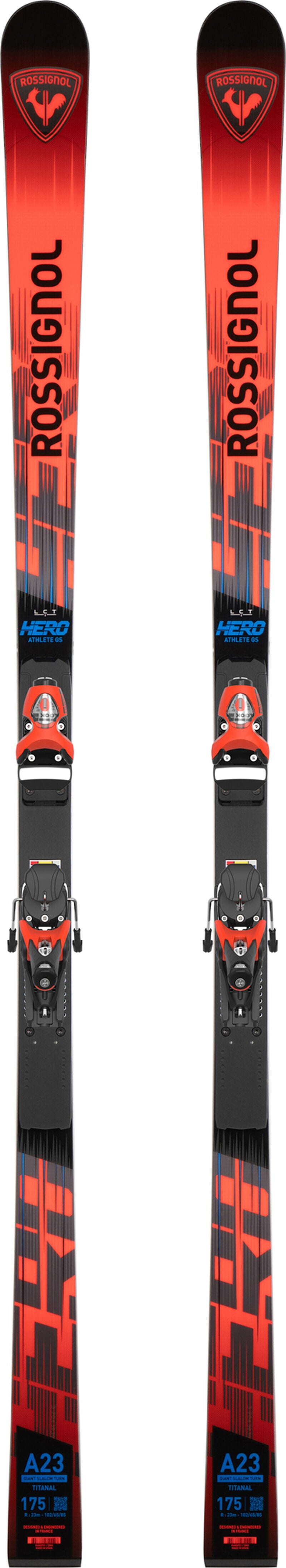 Rossignol - Racing Ski HERO ATHLETE GS 185 R22 + SPX 15