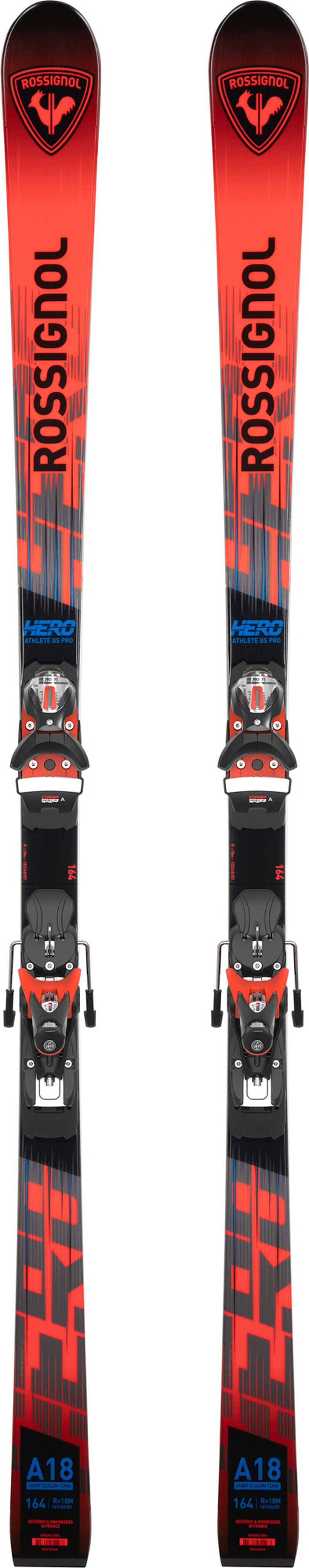 Rossignol - Kinder Racing Ski HERO JR ATHLETE GS PRO 126-171 R21 + NX10