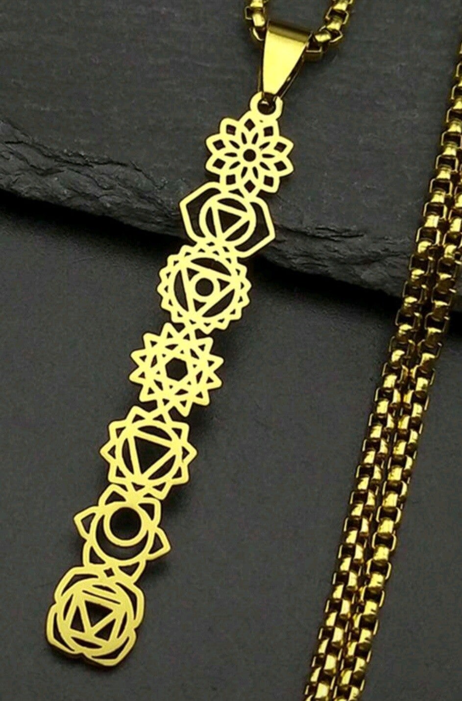 Collier 7 chakras