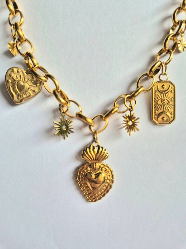 COLLIER GRIGRIS CÉLESTES TAROT