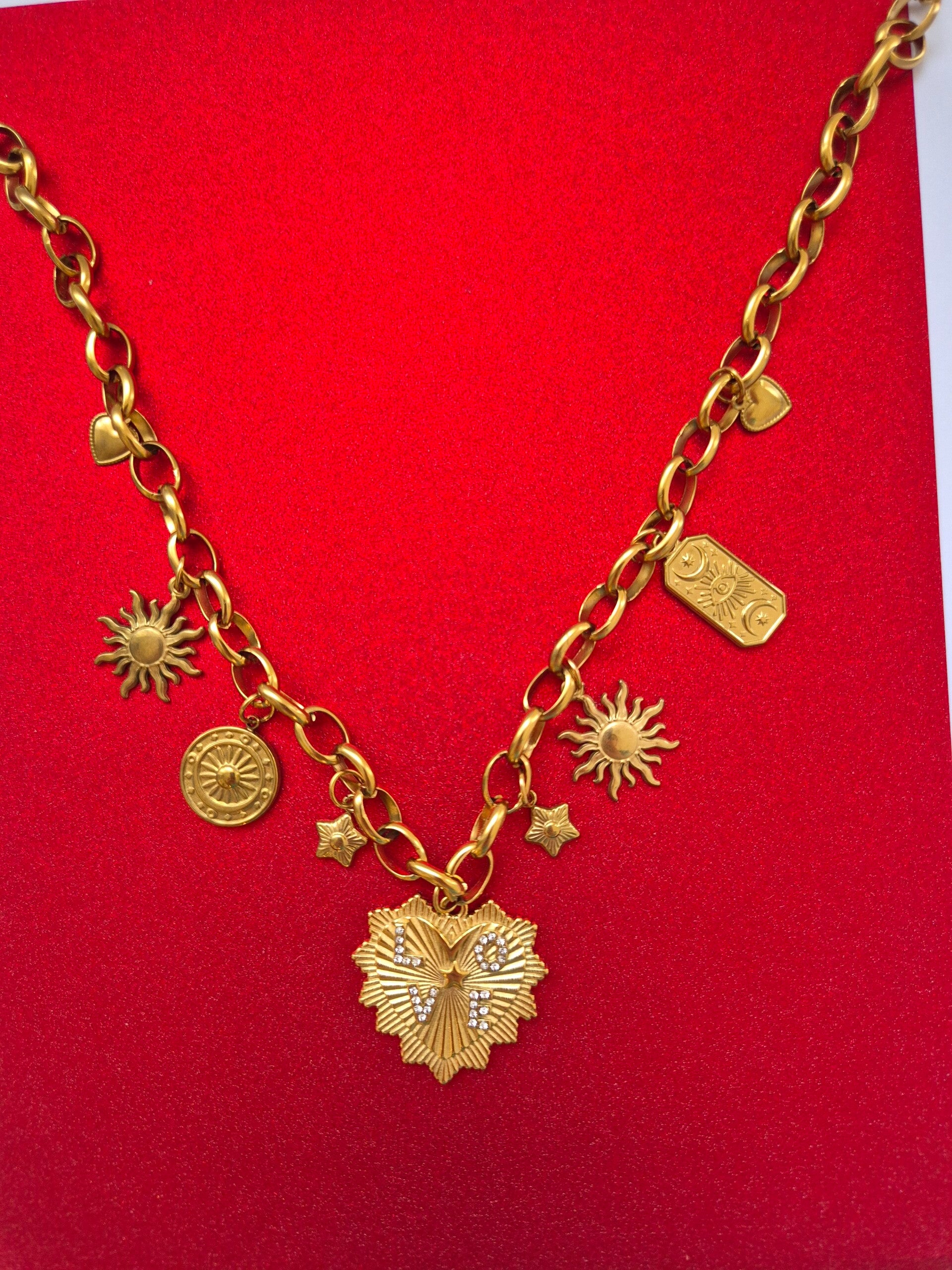 COLLIER GRIGRIS CÉLESTES LOVE