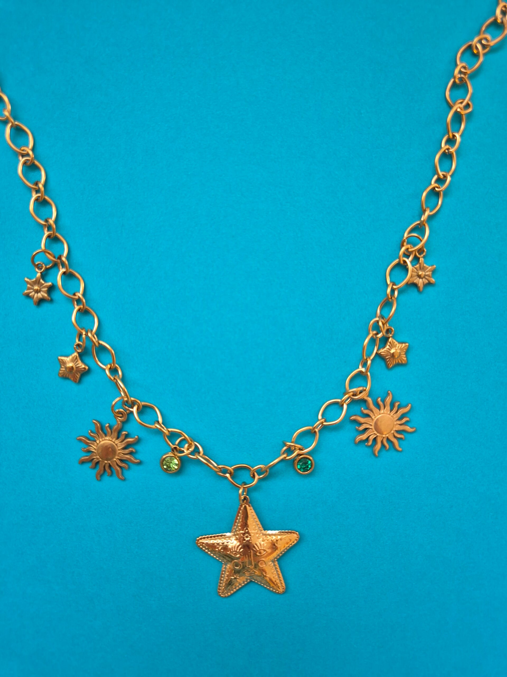 COLLIER GRIGRIS CÉLESTES ÉTOILE