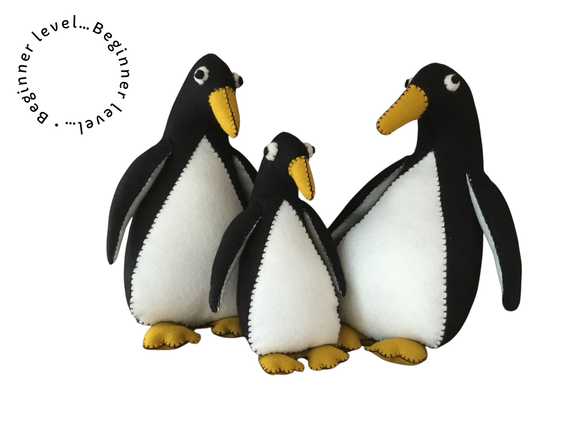 The Perfect Penguin Family Felt Animal Sewing Kit