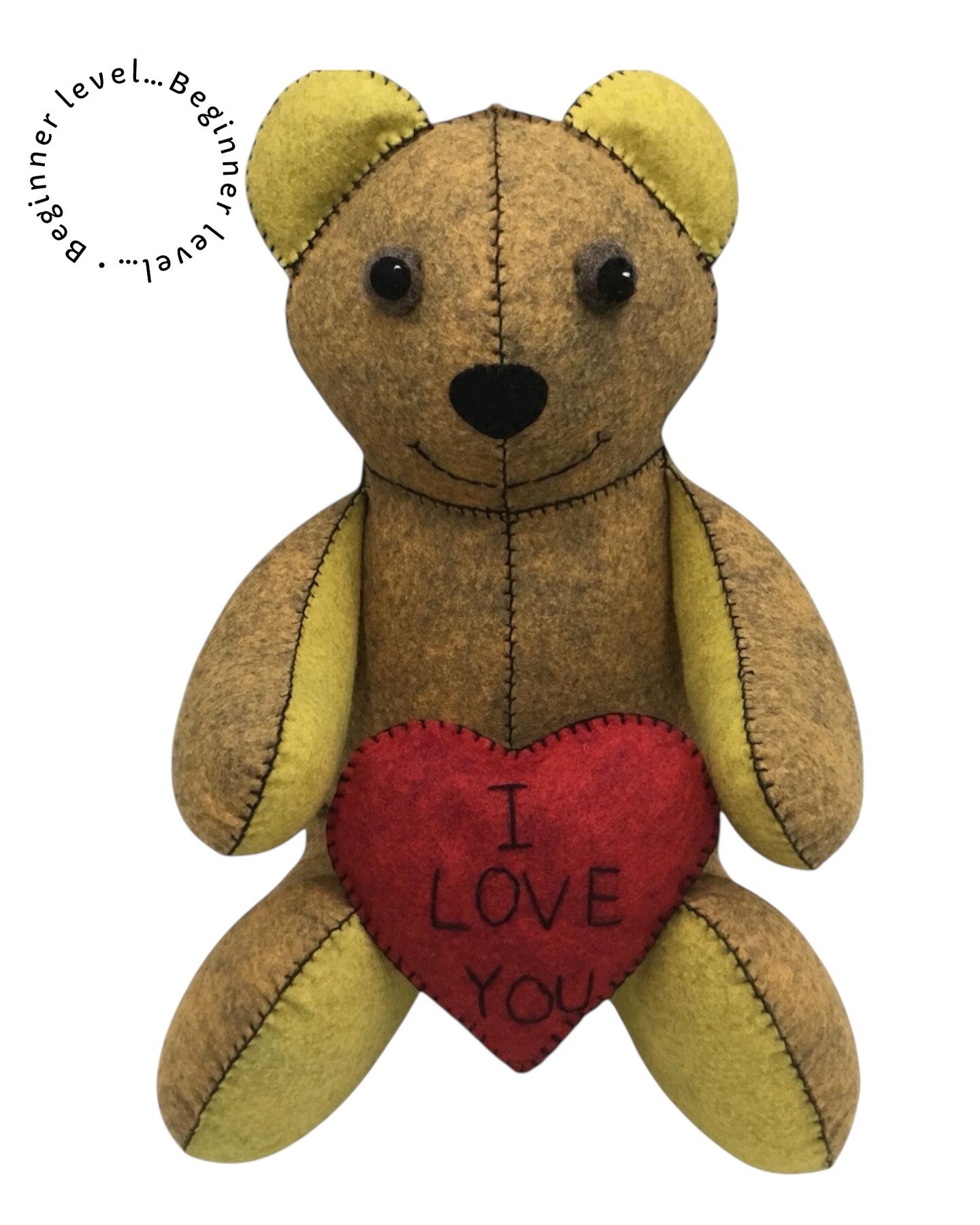 The Beaming Bear Felt Animal Sewing Kit