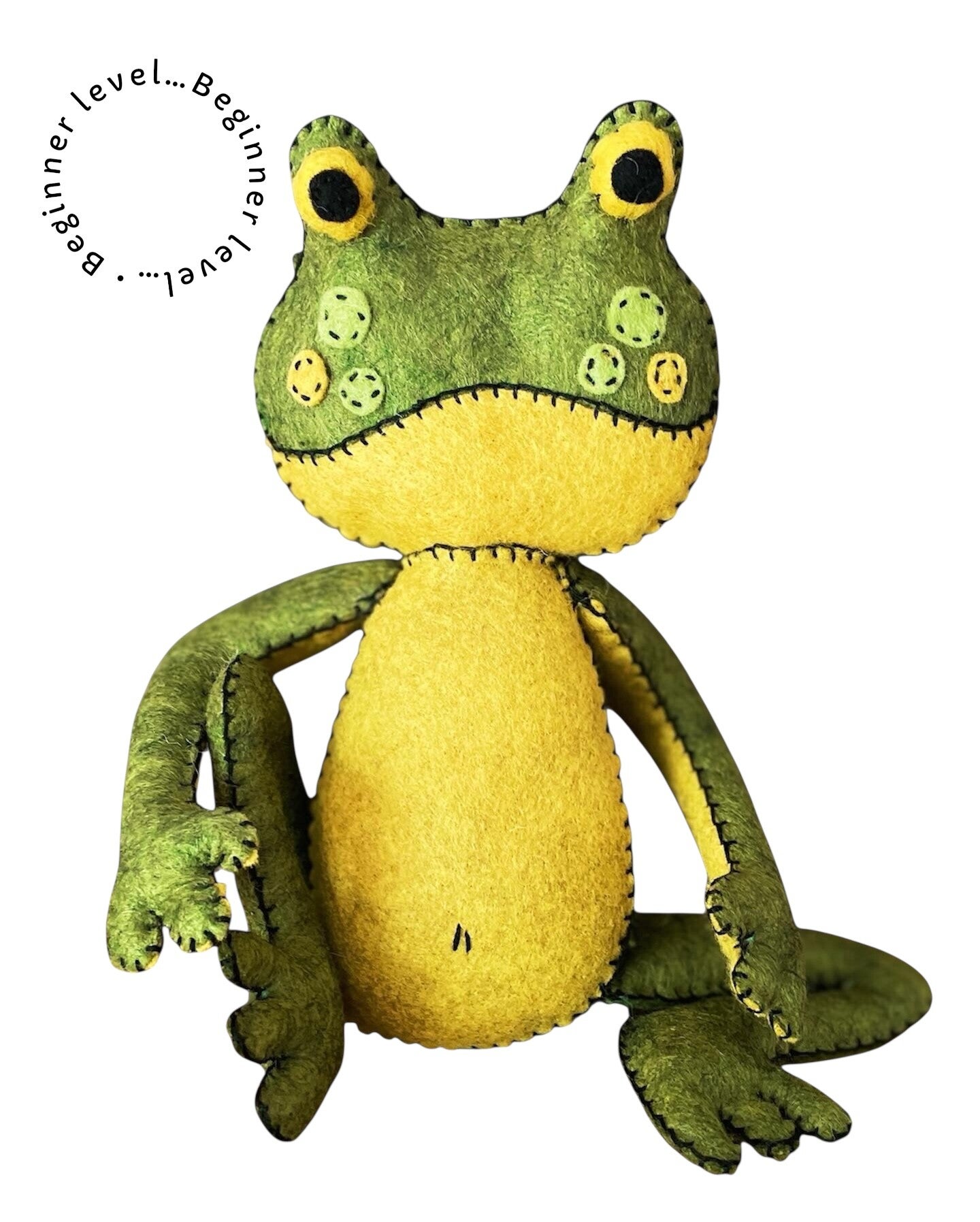The Freckled Frog Felt Animal Sewing Kit