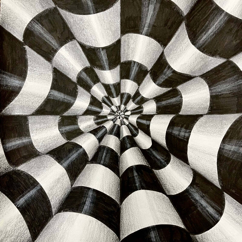 Paintings by Seasons Art class - art group Darlington 