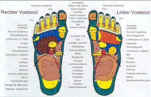 Voet-reflex / -massage