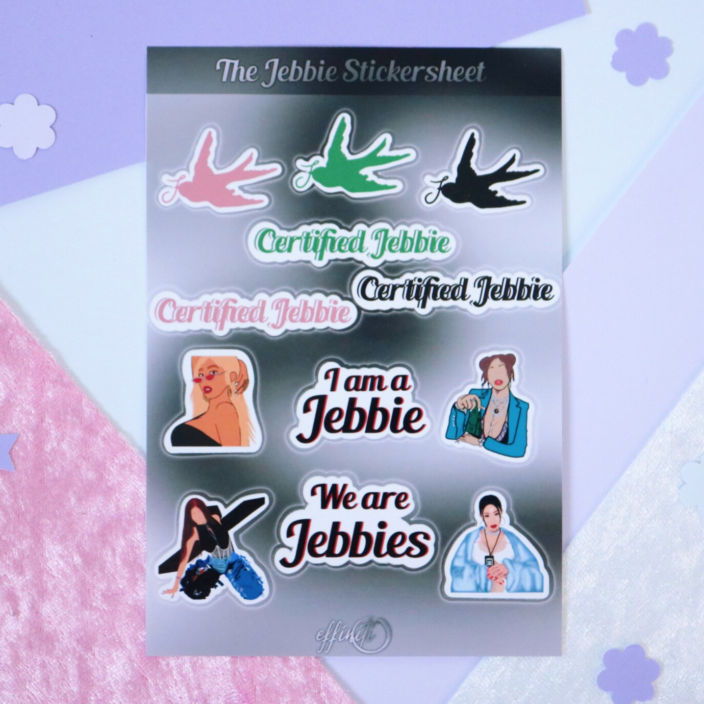 The Jebbies Stickersheet