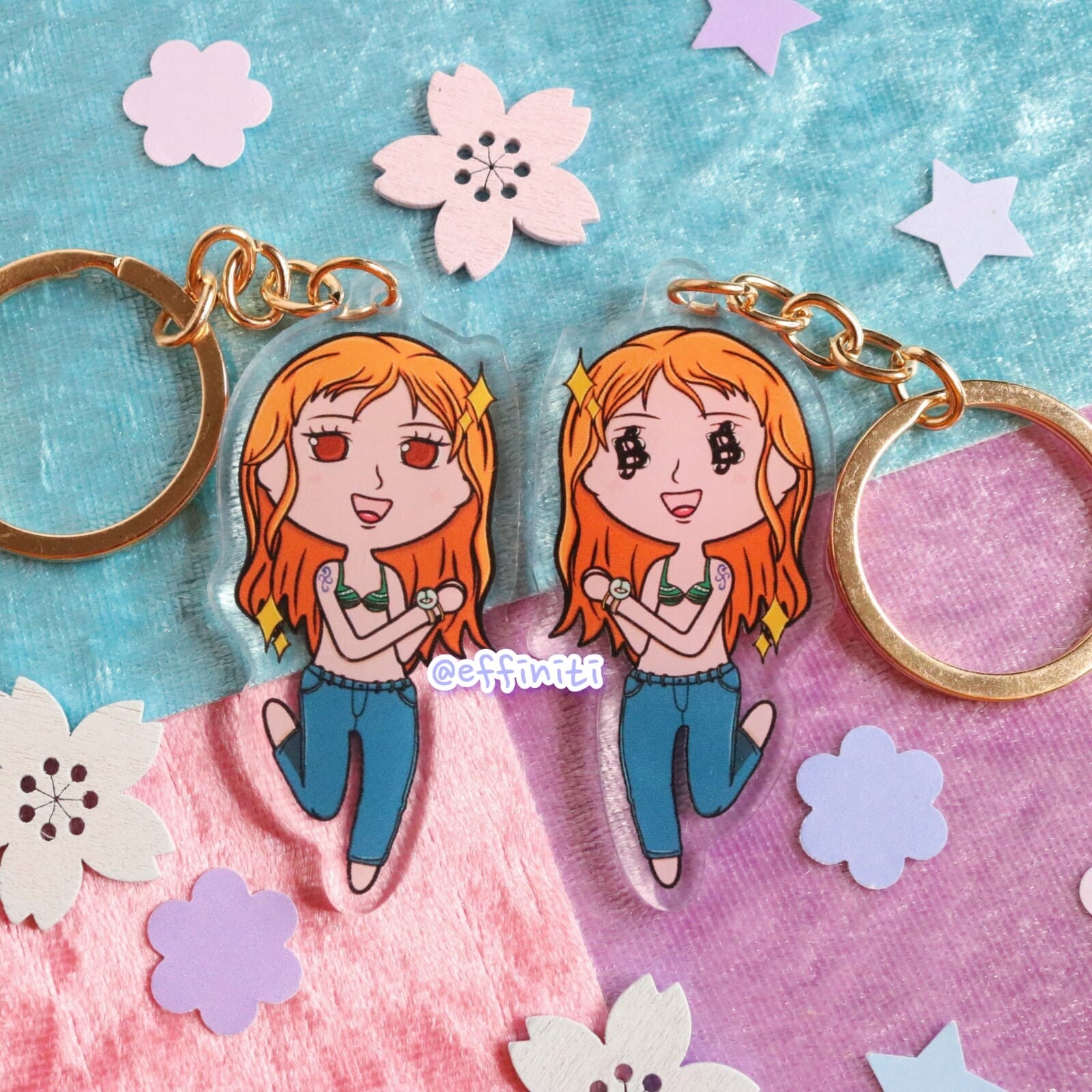 Obsessive Straw Pirate | Acrylic Keychain