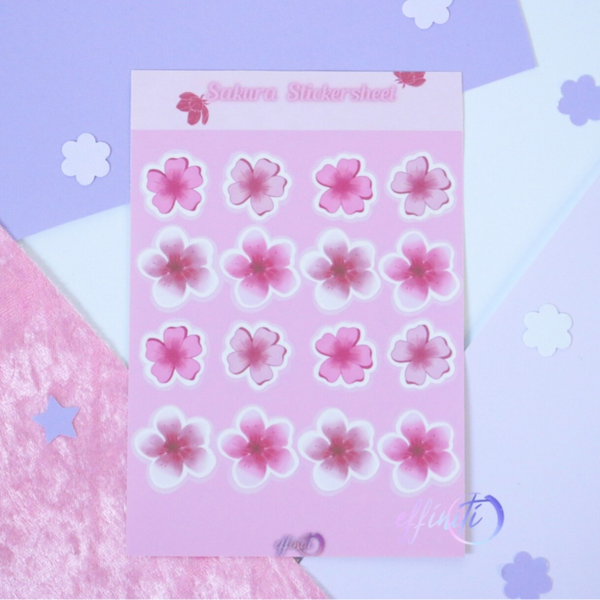 Sakura/Cherry blossom  Sticker sheet