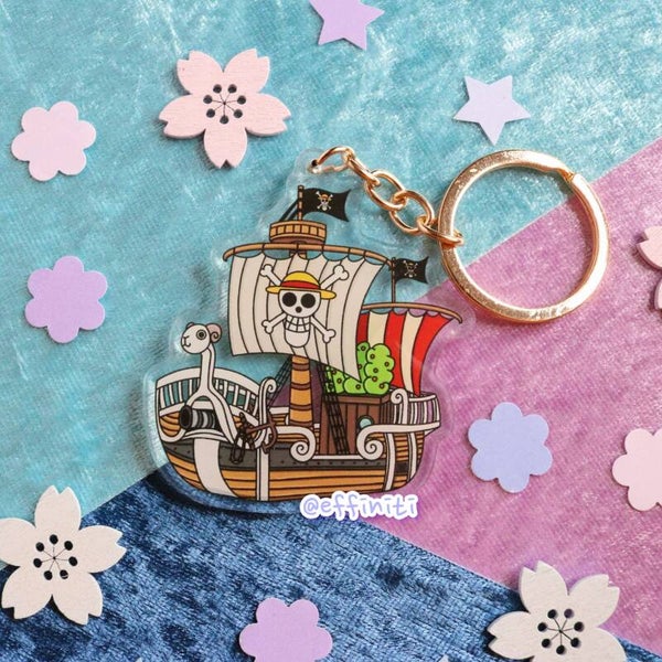 Merry Pirate Ship | Acrylic Keychain
