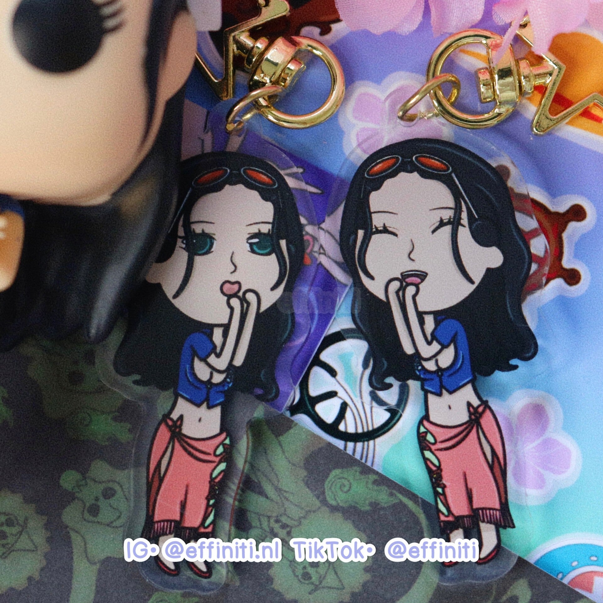 Pirate of History | Acrylic Keychain