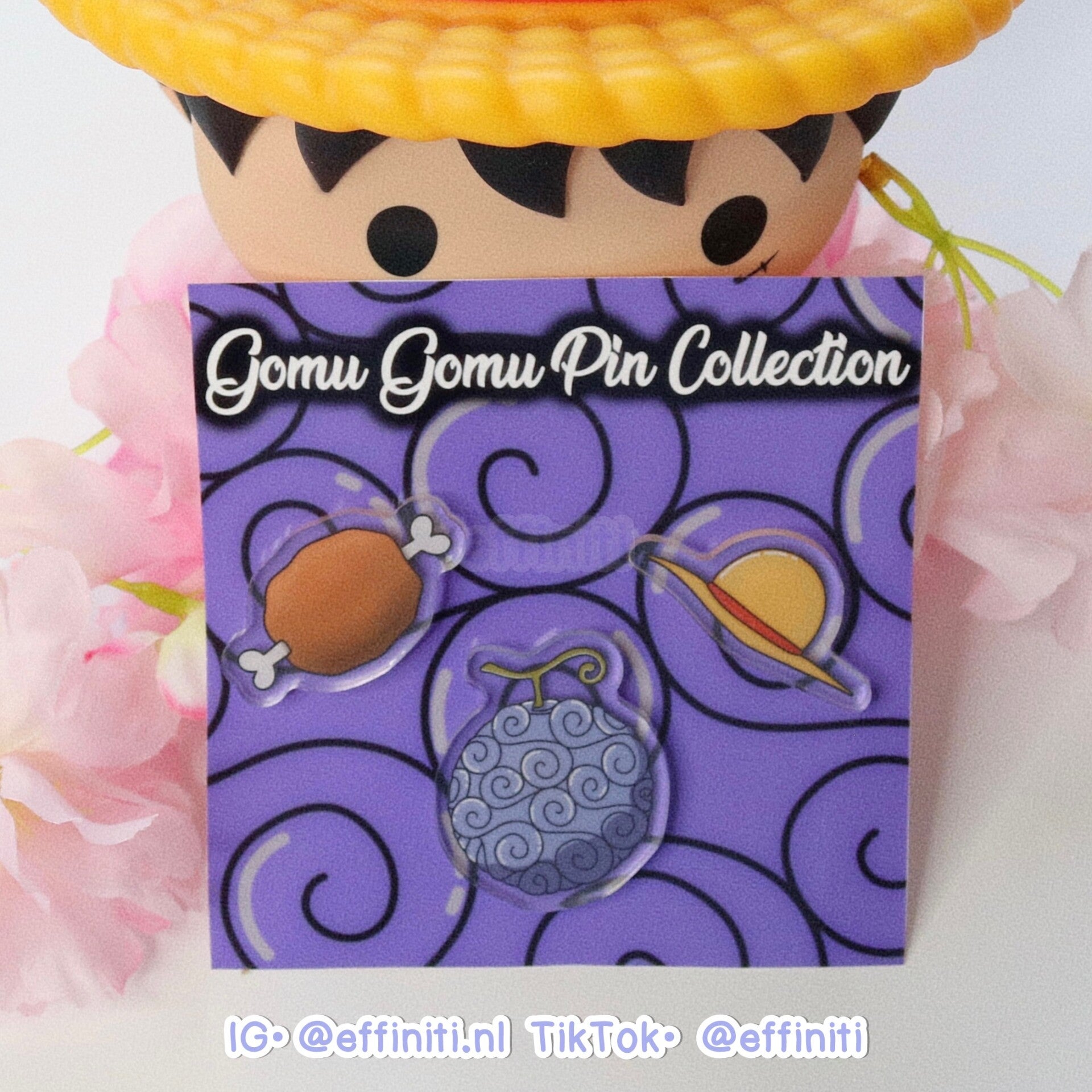 Gomu Gomu Collection | Acrylic Pin - Badge