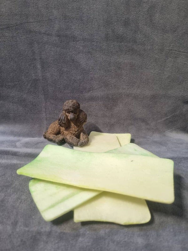 Mint-spirulina strips