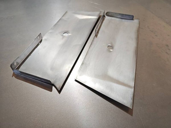 Kotflügel Befestigung Reparaturblech für BMW E36 Limo Touring Compact groß