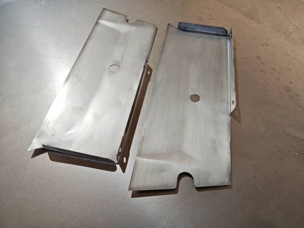 Kotflügel Befestigung Reparaturblech für BMW E36 Coupe groß