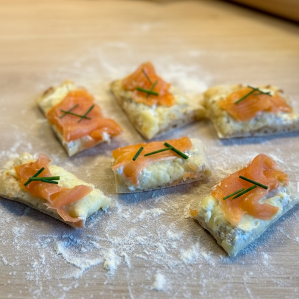 Pinsa Crème Saumon Fumé