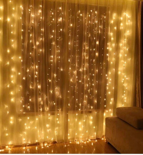 Rainfall twinkle lights