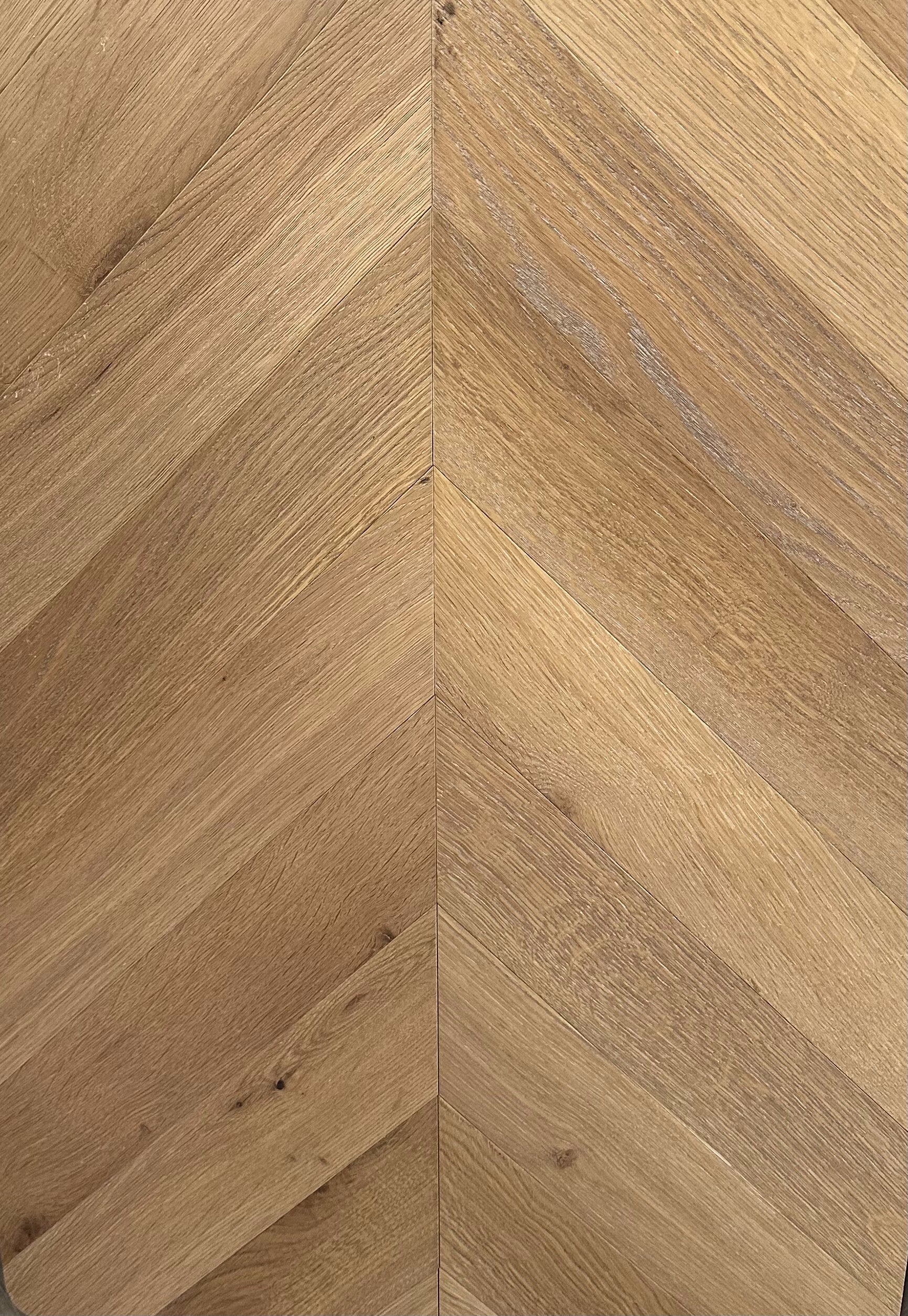 Chevron - Engineered wood flooring - Latte - £32.99m2 HALF PRICE SALE