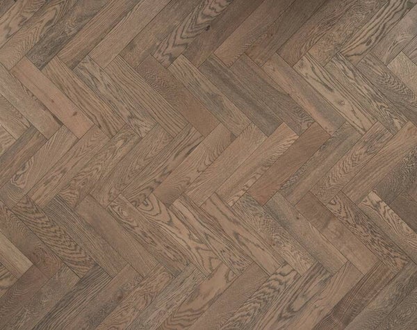 Deco Herringbone - Frozen Umber Herringbone ZB101 - £52.00m2 - Pack Price £74.88