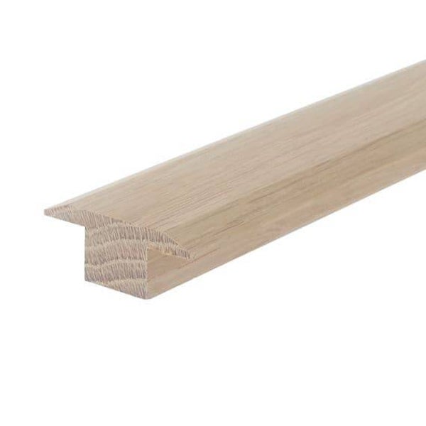 Solid white oak T-Section - 3m