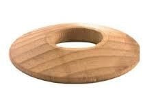 Solid Oak Snap Fit Pipe / Radiator Cover / Collars / Roses £4.50 per pack