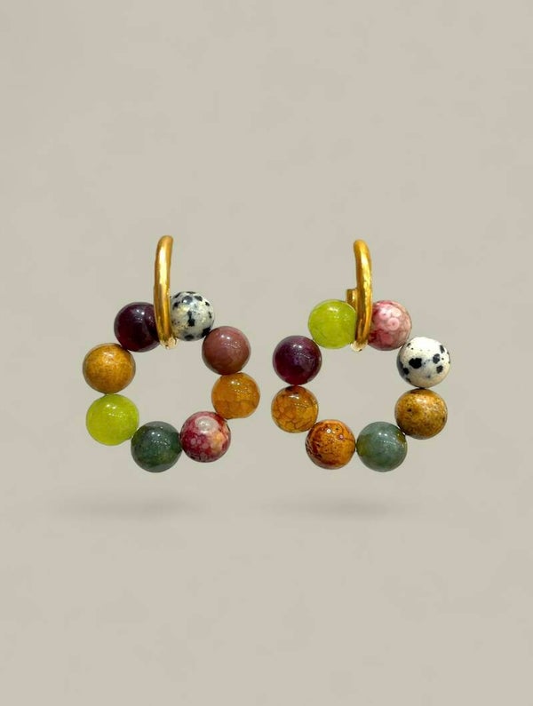 Les Boucles Lise, multipierres
