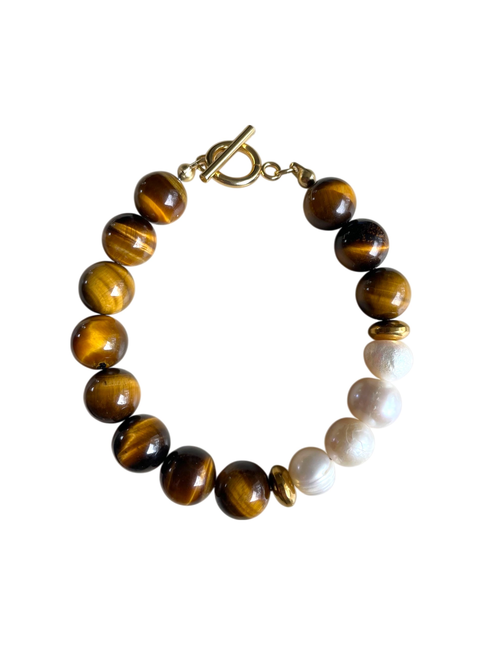 Le Bracelet Lise en Œil de Tigre